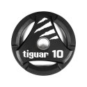 Talerz olimpijski tiguar PU 10 kg TI-WTPU01000