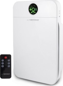 Oczyszczacz wymienny powietrza Esperanza ZEPHYR EHP002 (35W; kolor biały) Oczyszczacz wymienny powietrza Esperanza ZEPHYR EHP002 (35W; kolor biały)
