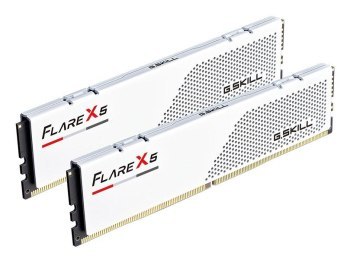 G.SKILL FLARE X5 AMD DDR5 2X32GB 6000MHZ CL28 EXPO WHITE F5-6000J2836G32GX2-FX5W G.SKILL FLARE X5 AMD DDR5 2X32GB 6000MHZ CL28 EXPO WHITE F5-6000J2836G32GX2-FX5W