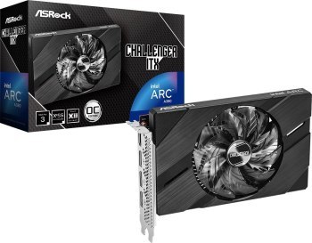 Karta graficzna - Asrock Intel Arc A380 Challenger ITX 6GB OC Karta graficzna - Asrock Intel Arc A380 Challenger ITX 6GB OC