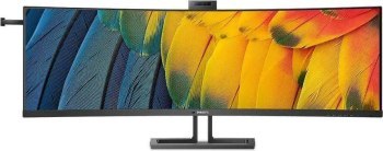 Monitor Philips 45B1U6900CH - 44.5'' | VA | 5120 x 1440 | 75 Hz | DisplayPort, HDMI 2.0, USB-C | HDR | Głośniki Monitor Philips 45B1U6900CH - 44.5'' | VA | 5120 x 1440 | 75 Hz | DisplayPort, HDMI 2.0, USB-C | HDR | Głośniki