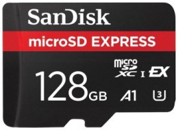 SanDisk microSDXC Express 128GB 880/480 MB/s EX C10 U3 UHS-I