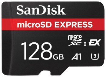 SanDisk microSDXC Express 128GB 880/480 MB/s EX C10 U3 UHS-I SanDisk microSDXC Express 128GB 880/480 MB/s EX C10 U3 UHS-I