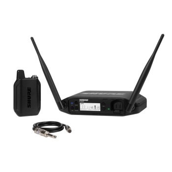 Shure GLXD14+E-Z4 - Cyfrowy system bezprzewodowy DUAL BAND z nadajnikiem bodypack i kablem gitarowym WA302 Shure GLXD14+E-Z4 - Cyfrowy system bezprzewodowy DUAL BAND z nadajnikiem bodypack i kablem gitarowym WA302