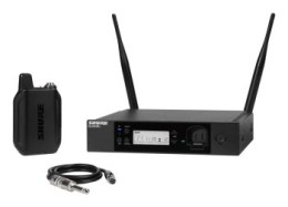 Shure GLXD14R+E-Z4 - Cyfrowy system bezprzewodowy DUAL BAND z nadajnikiem bodypack i kablem gitarowym W302