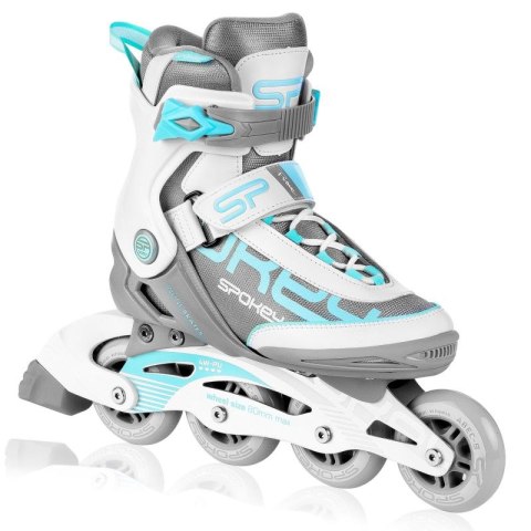 Łyżworolki Spokey Prime Pro WH/TQ 37 926965 Łyżworolki Spokey Prime Pro WH/TQ 37 926965