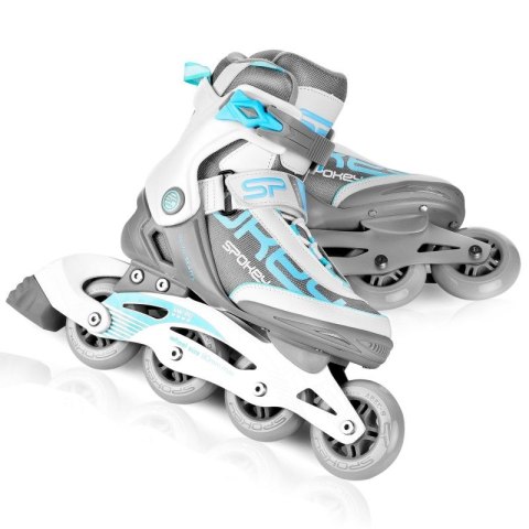 Łyżworolki Spokey Prime Pro WH/TQ 37 926965 Łyżworolki Spokey Prime Pro WH/TQ 37 926965