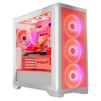 MODECOM OBUDOWA VOLCNO EXPANCE S APEX ARGB MIDI WHITE Modecom