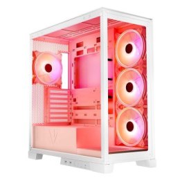 MODECOM OBUDOWA VOLCNO SPACE APEX ARGB MIDI WHITE Modecom