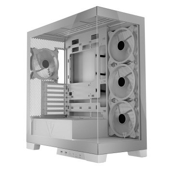 MODECOM OBUDOWA VOLCNO SPACE APEX ARGB MIDI WHITE Modecom MODECOM OBUDOWA VOLCNO SPACE APEX ARGB MIDI WHITE Modecom