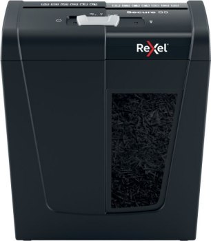 Rexel Niszczarka Secure S5 (P-2) 5 kartek 10 l kosz REXEL Rexel Niszczarka Secure S5 (P-2) 5 kartek 10 l kosz REXEL