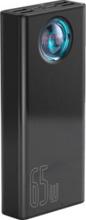 Baseus Amblight 30000mAh 4xUSB USB-C 65W czarny