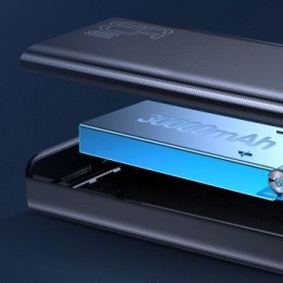 Baseus Amblight 30000mAh 4xUSB USB-C 65W czarny