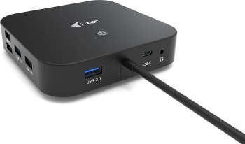 Replikator - i-tec USB-C Dual Display Docking Station 2x DP LAN AUDIO Power Delivery 100 W - Stacja dokująca