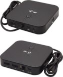 Replikator - i-tec USB-C Dual Display Docking Station 2x DP LAN AUDIO Power Delivery 100 W - Stacja dokująca