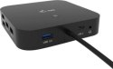 Replikator - i-tec USB-C Dual Display Docking Station HDMI DP LAN AUDIO Power Delivery 100 W + i-tec Universal Charger 112 W - S