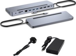 Replikator - i-tec USB-C Metal Ergonomic 4K 3x Display 2x DP 1x HDMI LAN Audio Power Delivery 100 W + i-tec Universal Charger 10