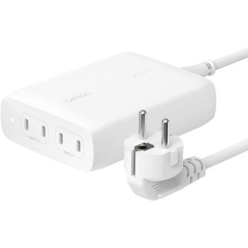 BELKIN ŁADOWARKA 4X PORT USB-C GAN 200W BIAŁA