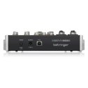 Behringer 802S - 8-kanałowy kompaktowy mikser analogowy z interfejsem USB zaprojektowany specjalnie do obsługi podcastów streamo
