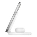 Belkin ładowarka indukcyjna składana 2w1 MagSafe Qi2 15 W biała z zasilaczem 36 W