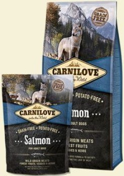 CARNILOVE Karma z łososiem dla psów dorosłych 12kg