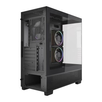 GEMBIRD OBUDOWA FORNAX X550 AQUARIUM MIDI-TOWER (2X USB 3.1 1X USB TYPE-C) 3X FAN CZARNA GEMBIRD OBUDOWA FORNAX X550 AQUARIUM MIDI-TOWER (2X USB 3.1 1X USB TYPE-C) 3X FAN CZARNA