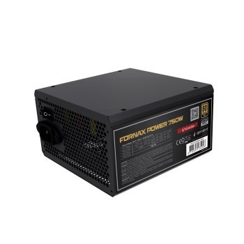 GEMBIRD ZASILACZ KOMPUTEROWY FORNAX POWER 750W 80+ BRONZE ATX 750W AKTYWNE PFC 12CM WENTYLATOR GEMBIRD ZASILACZ KOMPUTEROWY FORNAX POWER 750W 80+ BRONZE ATX 750W AKTYWNE PFC 12CM WENTYLATOR