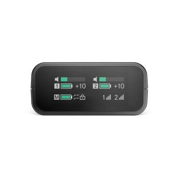 Sennheiser PROFILE WIRELESS 2-CHANNEL SET - 2-kanałowy odbiornik 2 4 GHz 2 mikrofony na klipsie akcesoria etui ładujące pokr Sennheiser PROFILE WIRELESS 2-CHANNEL SET - 2-kanałowy odbiornik 2 4 GHz 2 mikrofony na klipsie akcesoria etui ładujące pokr