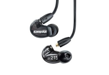 Shure SE215DYBK+UNI-EFS - Słuchawki douszne AONIC215 z pojedynczym przetwornikiem i kablem 3.5mm (czarne) Shure SE215DYBK+UNI-EFS - Słuchawki douszne AONIC215 z pojedynczym przetwornikiem i kablem 3.5mm (czarne)
