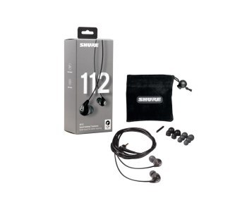 Słuchawki - Shure SE112-GR-EFS - Słuchawki douszne szare Słuchawki - Shure SE112-GR-EFS - Słuchawki douszne szare