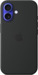 Apple iPhone 16 Silicone Case with MagSafe black