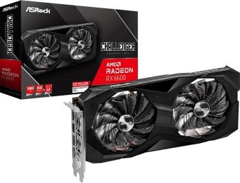 Karta graficzna - ASRock Radeon RX 6600 Challenger D 8GB GDDR6 Karta graficzna - ASRock Radeon RX 6600 Challenger D 8GB GDDR6