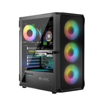 LOGIC OBUDOWA LOGIC PORTOS ARGB MIDI USB 3.0 BLACK LOGIC OBUDOWA LOGIC PORTOS ARGB MIDI USB 3.0 BLACK
