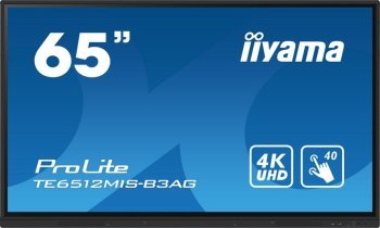 Monitor interaktywny iiyama TE6512MIS-B3AG 65" 4K UHD IPS Touch Android 11 Monitor interaktywny iiyama TE6512MIS-B3AG 65" 4K UHD IPS Touch Android 11