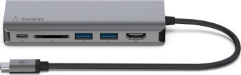Replikator - Belkin AVC008btSGY USB-C 6-1 Multiport Replikator - Belkin AVC008btSGY USB-C 6-1 Multiport