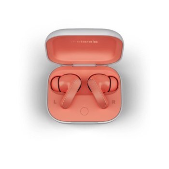 Słuchawki bezprzewodowe Motorola Moto Buds Peach Pink PG38C05750 Słuchawki bezprzewodowe Motorola Moto Buds Peach Pink PG38C05750