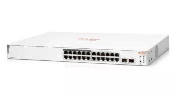 Switch HPE Aruba Instant On 1830 JL813A 24-port GE PoE 195W 2x1Gb SFP Switch HPE Aruba Instant On 1830 JL813A 24-port GE PoE 195W 2x1Gb SFP