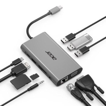 Acer 10-in-1 Type C dongle 3xUSB 3.0 Acer 10-in-1 Type C dongle 3xUSB 3.0