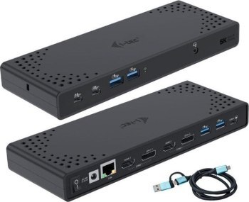 Replikator - i-tec USB 3.0 / USB-C 2x 4K 1x 5K Dual Display Gen.2 2x DP 2x HDMI LAN Audio Power Delivery 100W Replikator - i-tec USB 3.0 / USB-C 2x 4K 1x 5K Dual Display Gen.2 2x DP 2x HDMI LAN Audio Power Delivery 100W