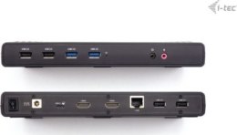 Replikator - i-tec USB 3.0 / USB-C / Thunderbolt 2x HDMI Dual Display LAN Audio Power Delivery 85W