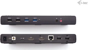 Replikator - i-tec USB 3.0 / USB-C / Thunderbolt 2x HDMI Dual Display LAN Audio Power Delivery 85W Replikator - i-tec USB 3.0 / USB-C / Thunderbolt 2x HDMI Dual Display LAN Audio Power Delivery 85W