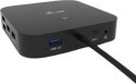 Replikator - i-tec USB-C Dual Display Docking Station 2x DP LAN AUDIO Power Delivery 100 W + i-tec Universal Charger 112 W - Sta