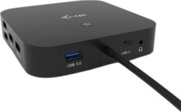 Replikator - i-tec USB-C Dual Display Docking Station 2x DP LAN AUDIO Power Delivery 100 W + i-tec Universal Charger 112 W - Sta