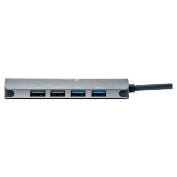 Replikator - i-tec USB-C Metal Nano Docking Station 2x HDMI LAN Power Delivery 100W + zasilacz 100W Replikator - i-tec USB-C Metal Nano Docking Station 2x HDMI LAN Power Delivery 100W + zasilacz 100W