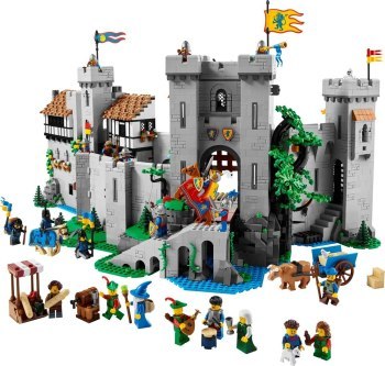 LEGO ICONS 10305 Zamek Rycerzy herbu Lew LEGO ICONS 10305 Zamek Rycerzy herbu Lew