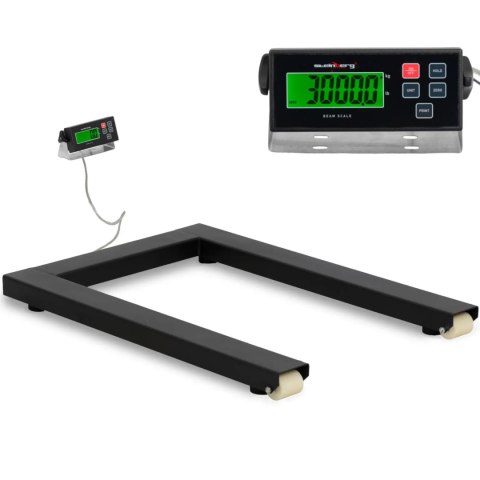 Waga płozowa belkowa paletowa LCD 3000 / 1 kg 121 x 84 cm Waga płozowa belkowa paletowa LCD 3000 / 1 kg 121 x 84 cm