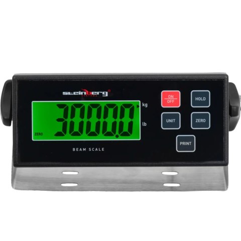 Waga płozowa belkowa paletowa LCD 3000 / 1 kg 121 x 84 cm Waga płozowa belkowa paletowa LCD 3000 / 1 kg 121 x 84 cm