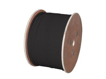 Kabel sieciowy A-LAN drut zewnętrzny żelowany 100% miedź KIF5OUTZ305 (FTP; 305m; kat. 5e; kolor czarny) Kabel sieciowy A-LAN drut zewnętrzny żelowany 100% miedź KIF5OUTZ305 (FTP; 305m; kat. 5e; kolor czarny)