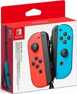 Akcesoria do konsoli: Nintendo Joy-Con Pair Neon Red/Neon Blue (NSP080 45496430566)