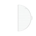 Ruszt Bonfeu BonGrill ½ Ø 80 VGRH6.800